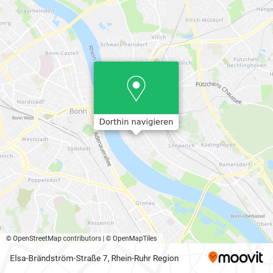 Elsa-Brändström-Straße 7 Karte