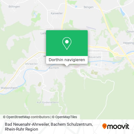 Bad Neuenahr-Ahrweiler, Bachem Schulzentrum Karte