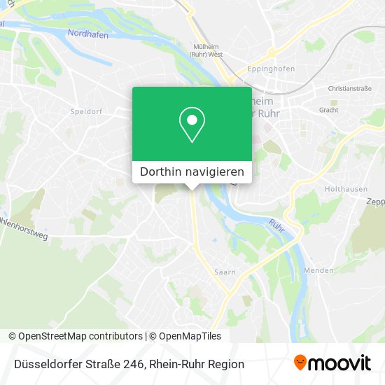 Düsseldorfer Straße 246 Karte