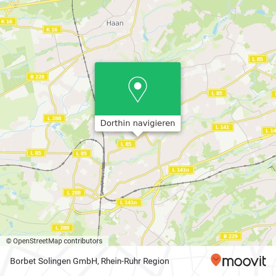 Borbet Solingen GmbH Karte