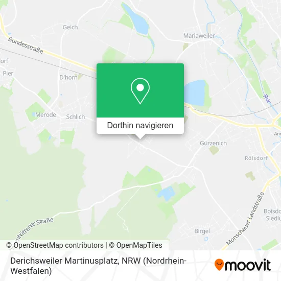 Derichsweiler Martinusplatz Karte