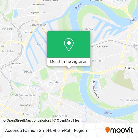 Acconda Fashion GmbH Karte