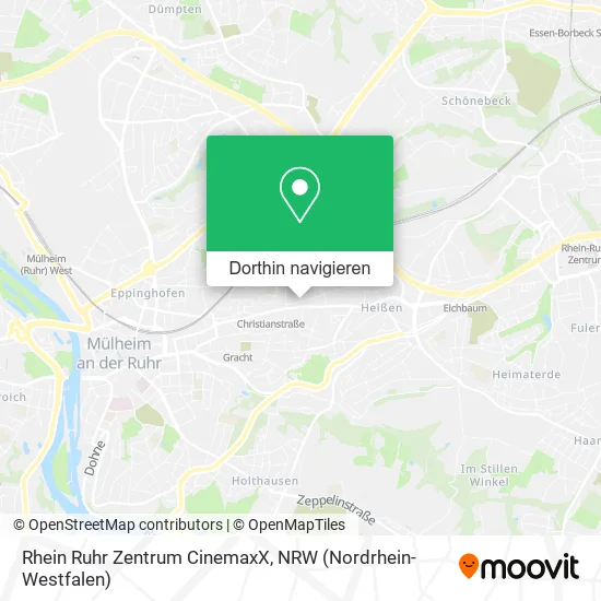 Rhein Ruhr Zentrum CinemaxX Karte