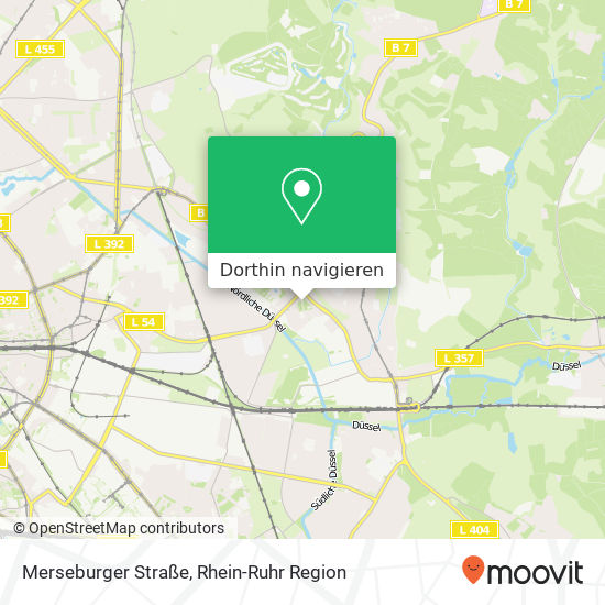 Merseburger Straße Karte