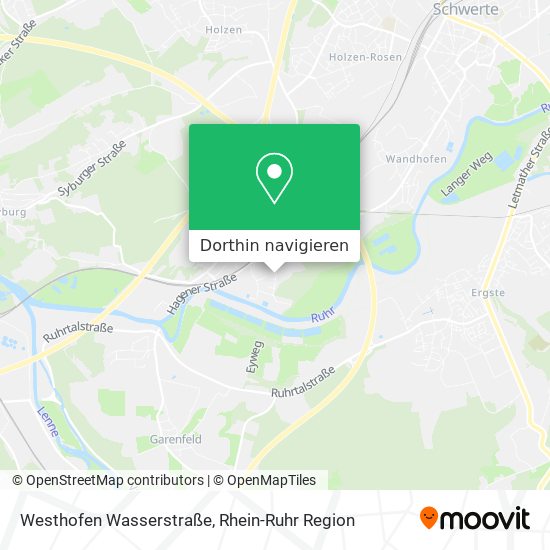 Westhofen Wasserstraße Karte
