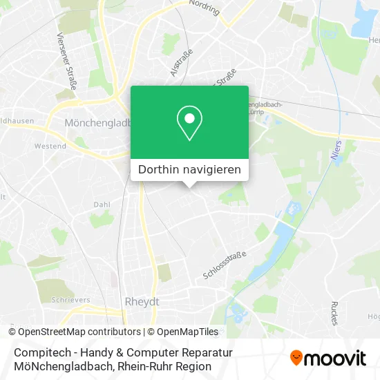 Compitech - Handy & Computer Reparatur MöNchengladbach Karte