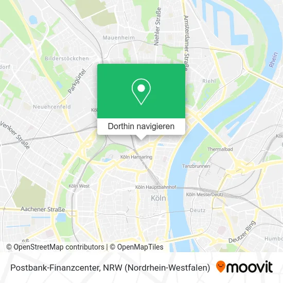 Postbank-Finanzcenter Karte