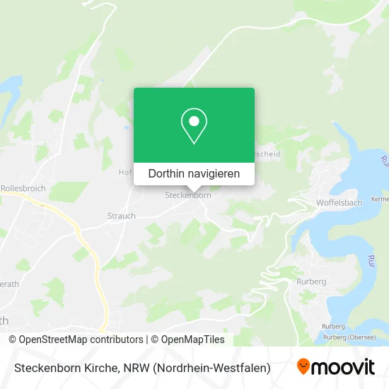 Steckenborn Kirche Karte