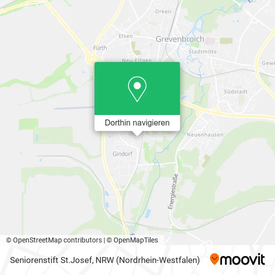 Seniorenstift St.Josef Karte