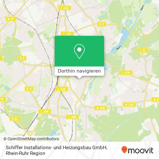Schiffer Installations- und Heizungsbau GmbH Karte
