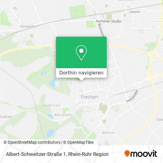 Albert-Schweitzer-Straße 1 Karte