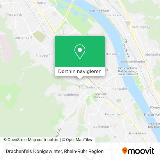 Drachenfels Königswinter Karte