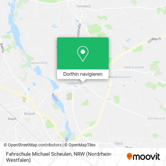 Fahrschule Michael Scheulen Karte