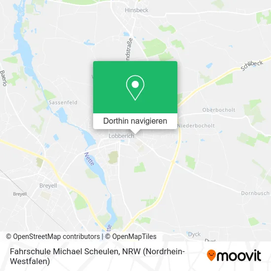 Fahrschule Michael Scheulen Karte