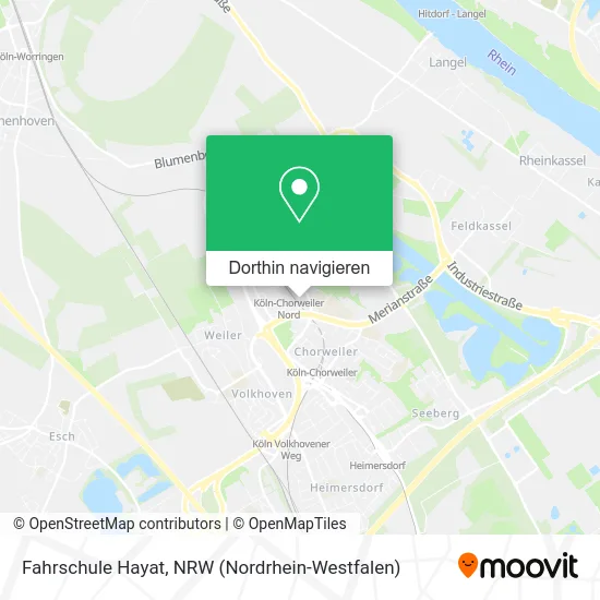 Fahrschule Hayat Karte