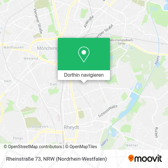 Rheinstraße 73 Karte