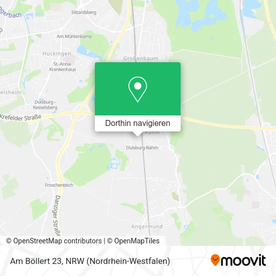 Am Böllert 23 Karte