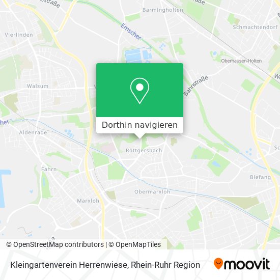 Kleingartenverein Herrenwiese Karte