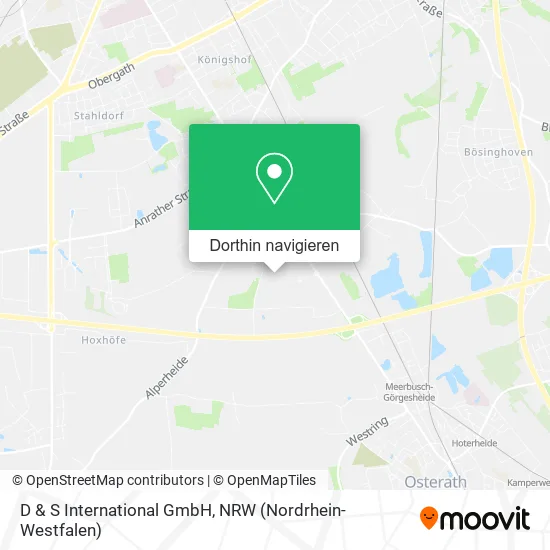 D & S International GmbH Karte