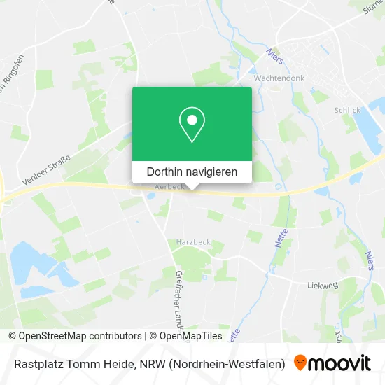 Rastplatz Tomm Heide Karte