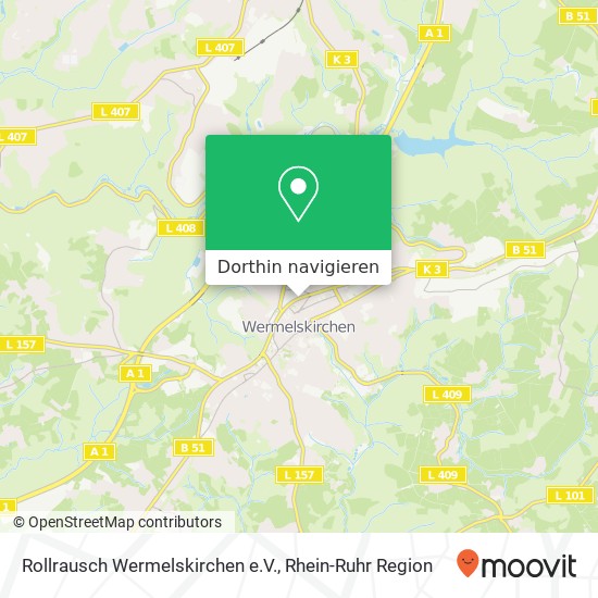 Rollrausch Wermelskirchen e.V. Karte