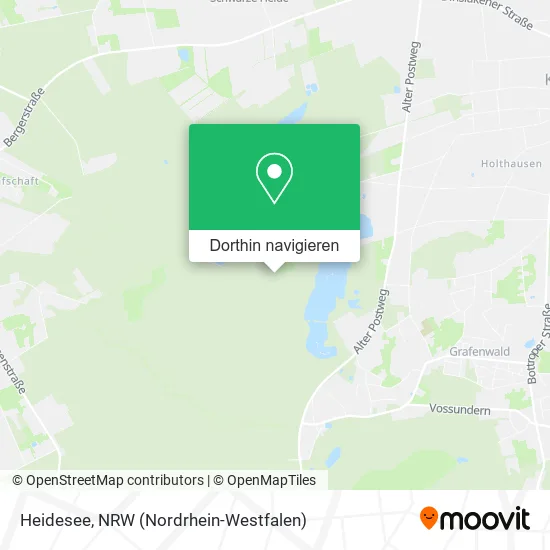 Heidesee Karte