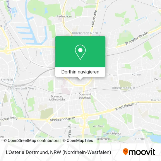 L'Osteria Dortmund Karte