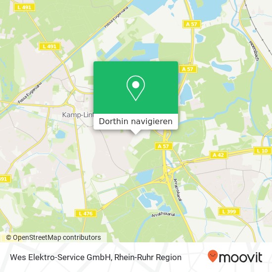 Wes Elektro-Service GmbH Karte