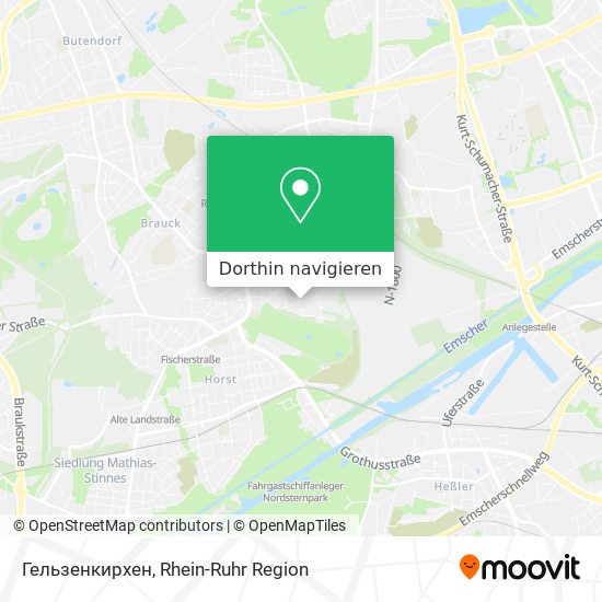 Гельзенкирхен Karte