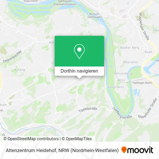 Altenzentrum Heidehof Karte