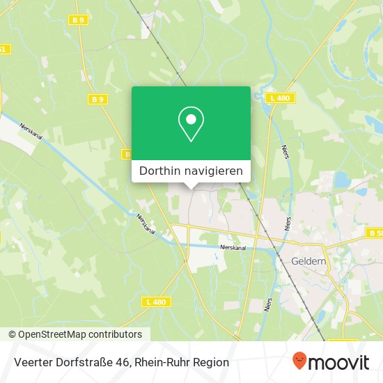 Veerter Dorfstraße 46 Karte