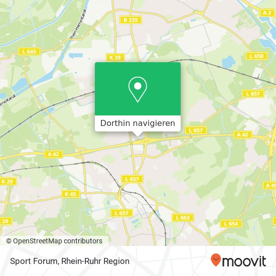 Sport Forum Karte