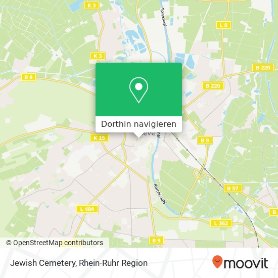 Jewish Cemetery Karte