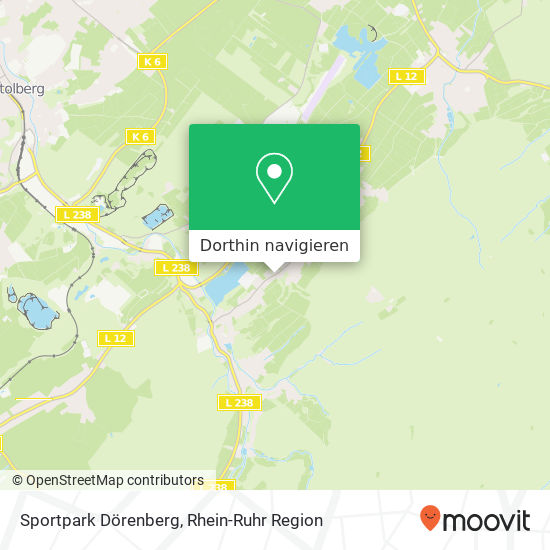 Sportpark Dörenberg Karte