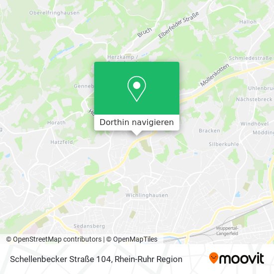 Schellenbecker Straße 104 Karte