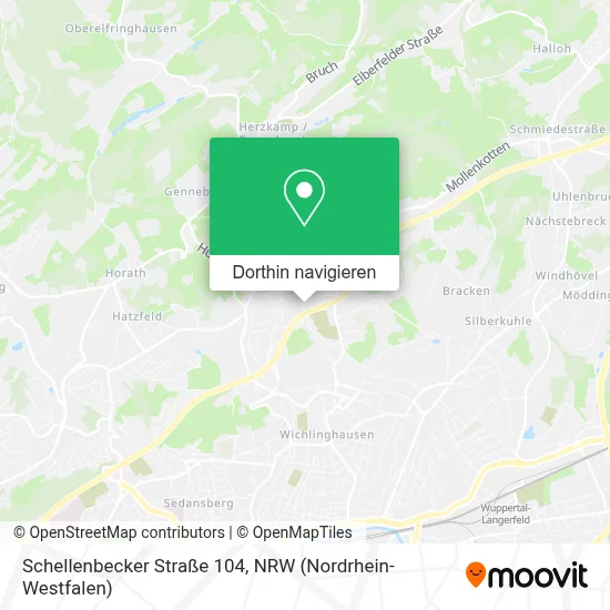 Schellenbecker Straße 104 Karte