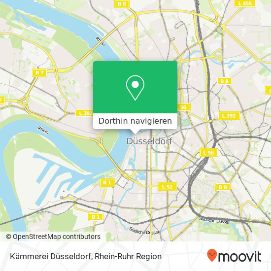 Kämmerei Düsseldorf Karte