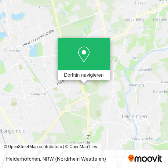 Heiderhöfchen Karte