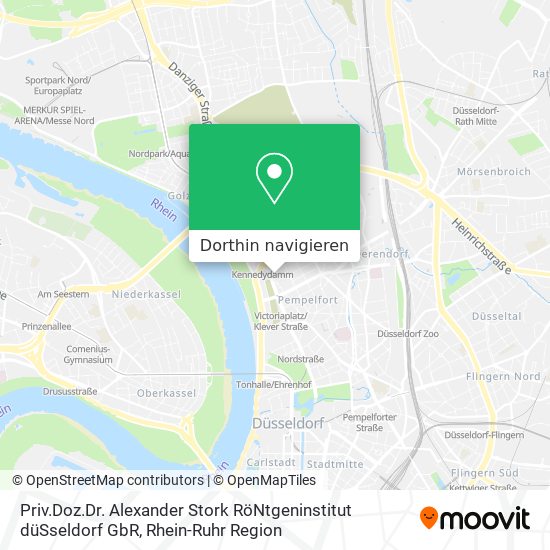 Priv.Doz.Dr. Alexander Stork RöNtgeninstitut düSseldorf GbR Karte