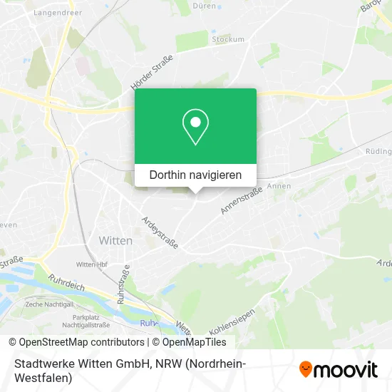 Stadtwerke Witten GmbH Karte