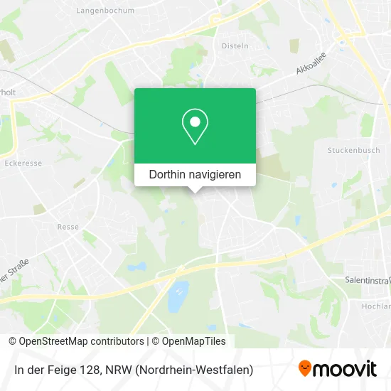 In der Feige 128 Karte