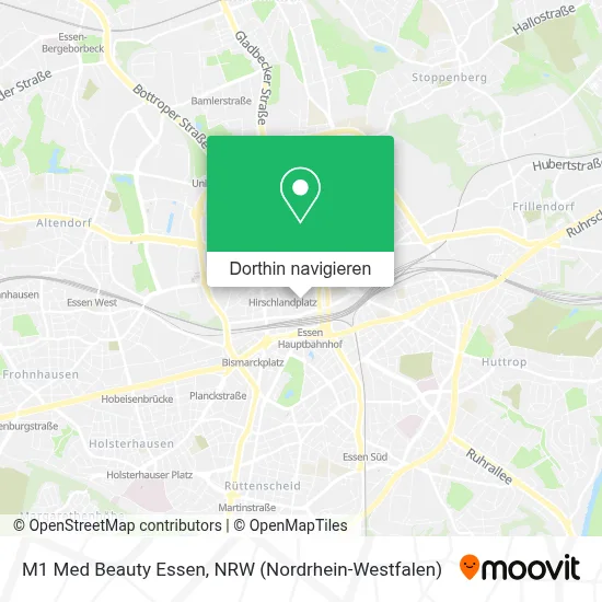 M1 Med Beauty Essen Karte