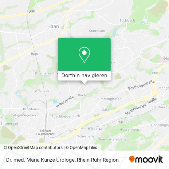 Dr. med. Maria Kunze Urologe Karte