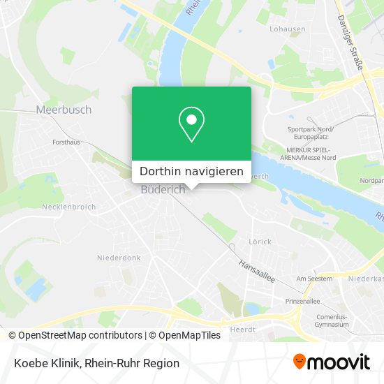 Koebe Klinik Karte