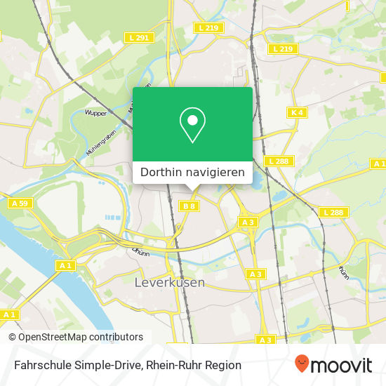 Fahrschule Simple-Drive Karte