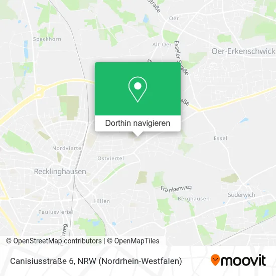 Canisiusstraße 6 Karte
