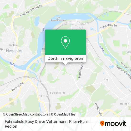 Fahrschule Easy Driver Vettermann Karte