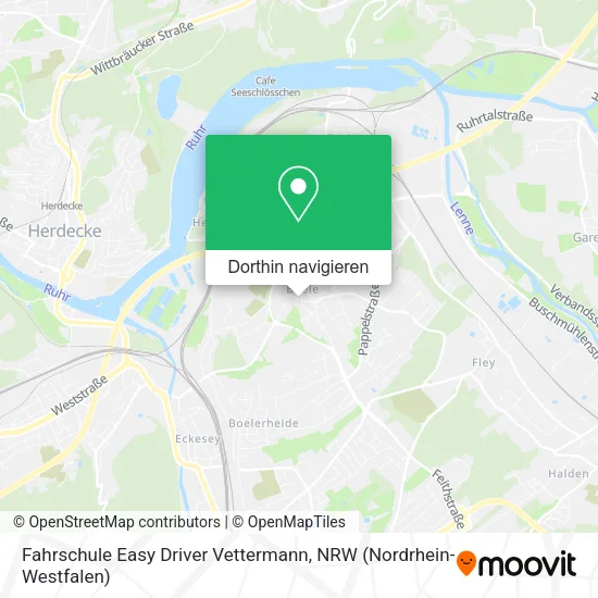 Fahrschule Easy Driver Vettermann Karte