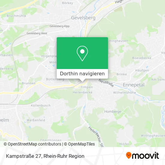 Kampstraße 27 Karte