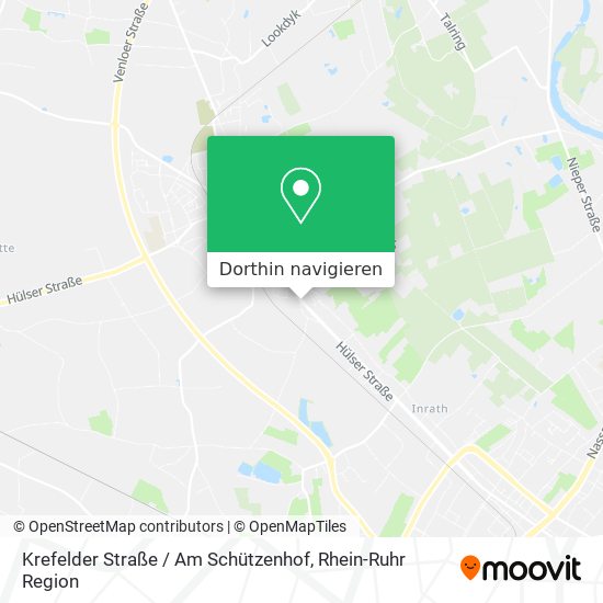 Krefelder Straße / Am Schützenhof Karte